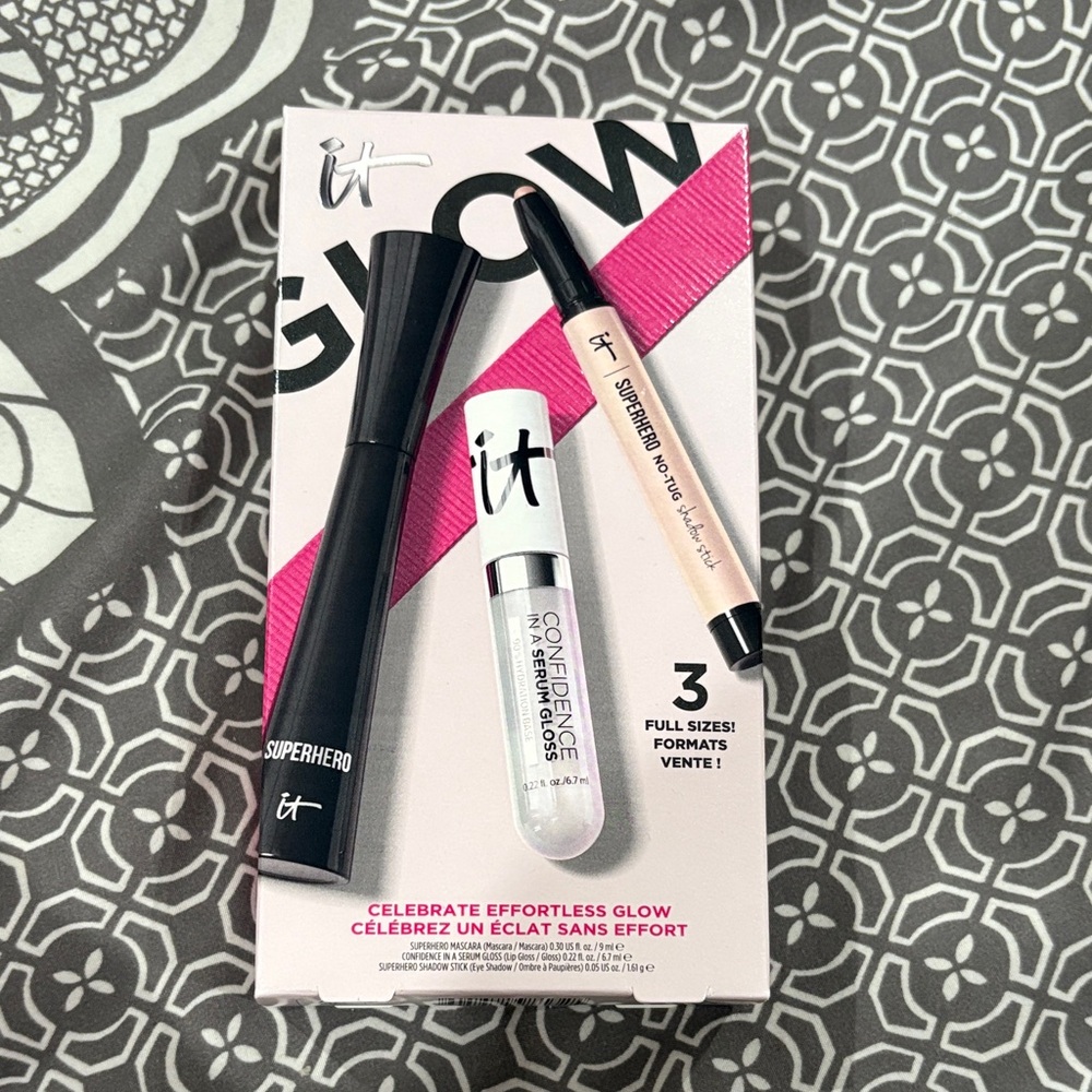 IT Cosmetics Superhero Eye Trio - Black and Clear